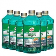 Turtle Wax 龟牌 G-4121R-6 绿宝石玻璃水防冻型 -25℃ 2L装 *6瓶