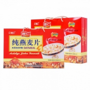 智仁 纯燕麦片660g精美礼盒