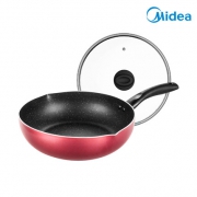 美的（Midea）  麦饭石不粘锅 28cm 燃气灶电磁炉通用