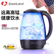 卓朗 F-622 耐热高硼硅电热水壶 1.7L 自动断电 英国Strix温控器
