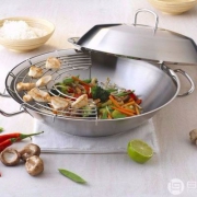 亚马逊海外购：Fissler 菲仕乐 original-profi系列 雅格不锈钢平底炒锅 35cm  Prime会员免费直邮