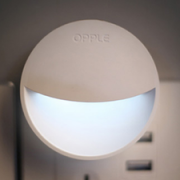 4.9分好评！OPPLE 欧普照明 弦月 光控感应小夜灯