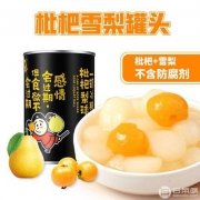 芝麻官 糖水枇杷雪梨罐头 425g*5罐