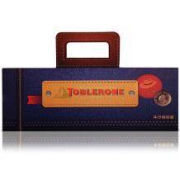 TOBLERONE 瑞士三角 巧克力含蜂蜜及巴旦木糖 牛仔礼盒装 400g