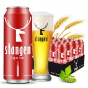 德国原装进口： stangen 斯坦根 窖藏啤酒 500ml*24听 整箱装