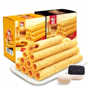 福娃 七层手工鸡蛋卷礼盒装 384g 2口味
