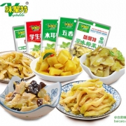 味聚特 榨菜咸菜下饭菜组合 20袋 1344g