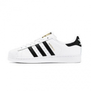 adidas 阿迪达斯 SUPERSTAR C77124 金标 三叶草休闲板鞋