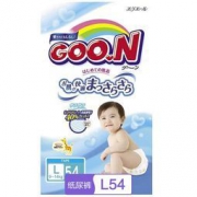 GOO.N 大王 大号婴儿纸尿裤 L54片 (9-14kg)