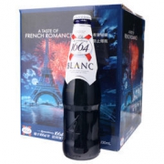 kronenbourg 1664 克伦堡凯旋 1664 白啤酒 330ml 9瓶 礼盒装 *8件