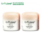 绿芙 SpringLeaf 绵羊油VE滋润面霜 100g*2瓶 澳洲进口