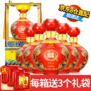 白水杜康 52度浓香型白酒 500ml*6瓶 纯粮食酿造