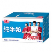 光明 纯牛奶 250ml *24盒