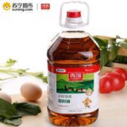 限地区：SUREA 西瑞 初榨原香菜籽油 食用油 5L/桶 非转基因