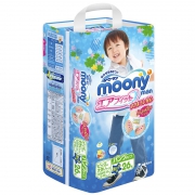 moony 尤妮佳 婴儿裤型纸尿裤 男 XXL26片 *3件