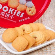 史努比 牛油味曲奇饼干红罐220克 休闲零食 年货礼盒 送礼佳品 *8件