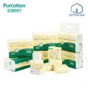 PurCotton 全棉时代 婴儿棉柔巾 6袋*6提