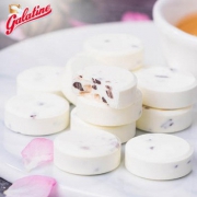 意大利进口 galatine佳乐锭 牛奶压片糖巧克力味奶片50g*3袋