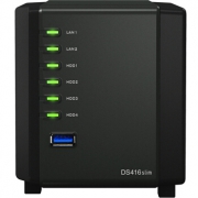 群晖（Synology）     DiskStation DS416slim NAS网络存储服务器