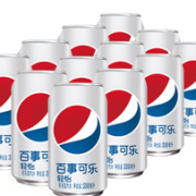 PEPSI 百事 百事可乐 轻怡 可乐型汽水 330mL*12罐