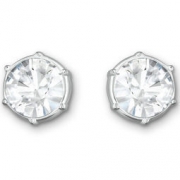 情人节好礼！SWAROVSKI 施华洛世奇 1179717 闪亮镀白金色耳环