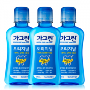 韩国进口 佳口林 漱口水 清新口气 100ml*3瓶