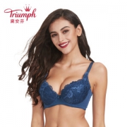 Triumph/黛安芬17秋新锦瑟年华系列有钢圈蕾丝支撑型文胸E002417
