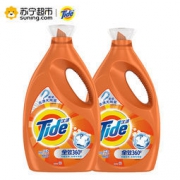 Tide 汰渍 全效360度 洗衣液 洁雅百合香型 3Kg*2桶 *2件