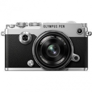OLYMPUS 奥林巴斯 PEN-F-1718K 定焦镜头套装 银色