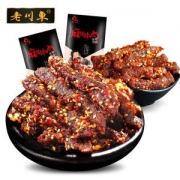 我去上学啦同款 老川东 麻辣牛肉干 300g