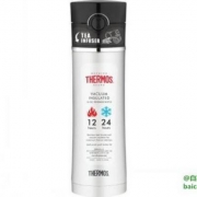 亚马逊海外购：Thermos 膳魔师 单手开启不锈钢真空保温杯470ml 带茶滤 Prime会员凑单免费直邮含税