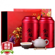 PLUS会员专享价：润虎 茶叶 红茶 武夷山金骏眉 御云礼盒装 250g 年货礼盒伴手礼品茶