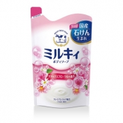 Cow牛牌 牛乳石碱花香沐浴露补充装400毫升 *6件