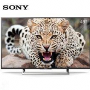 索尼(SONY) KD-49X7500E 49英寸 4K迅锐引擎 超窄铝边边框电视机 黑色