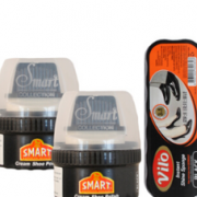 smart 鞋油套装（乳膏保养鞋油黑色60ml*2瓶+速亮保养海绵鞋擦黑色）15.9元