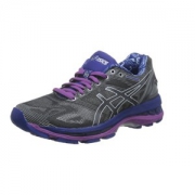 ASICS 亚瑟士 GEL-NIMBUS 19 女士跑鞋 炭灰/雪白色/反光色 37 B *3件
