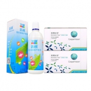 卫康 新视多功能隐形眼镜护理液355ml（赠库博倍明视月抛1片*2盒）