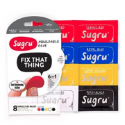 Sugru  可塑胶 - 经典多色款（8个装）