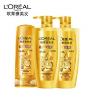 欧莱雅 摩洛哥精油洗发露 500ml*2瓶+护发素400ml