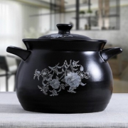 乐享 陶瓷砂锅煲汤养生煲4.5L