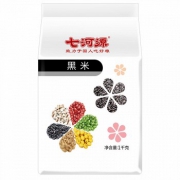 七河源 黑米1000g