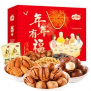 楼兰蜜语 年货坚果礼盒 核家幸福礼盒 1470g（8袋装）