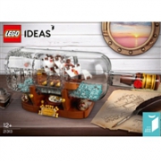 LEGO 2月1日发布新品 Ideas系列之瓶中船 21313