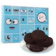 限北京：Oreo 奥利奥  “行走的表情包” 夹心饼干分享装427g/盒