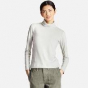 UNIQLO 优衣库 HEATTECH两翻领T恤(长袖) 400245