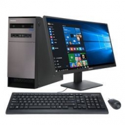 THTF 清华同方 超杨C1000 台式电脑主机 + 19.5英寸高清显示器（G3930 4GB 1TB WIN10）