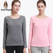 天猫商城：Hush Puppies 暇步士 女款圆领修身打底衫 多色
