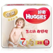 HUGGIES 好奇 金装 贴身舒适纸尿裤 XXL 28片 *4件