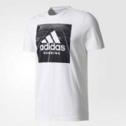 26日0点：Adidas 男子训练T恤（棉质）