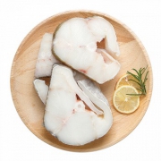 鲜元素 冷冻阿拉斯加真鳕鱼500g 4-6块袋装